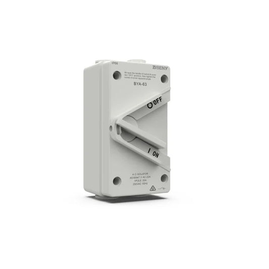 ZJ Beny AC Isolator 440V 63A 3P ZJBeny AC Isolator BYA-63-3P-250V-63A