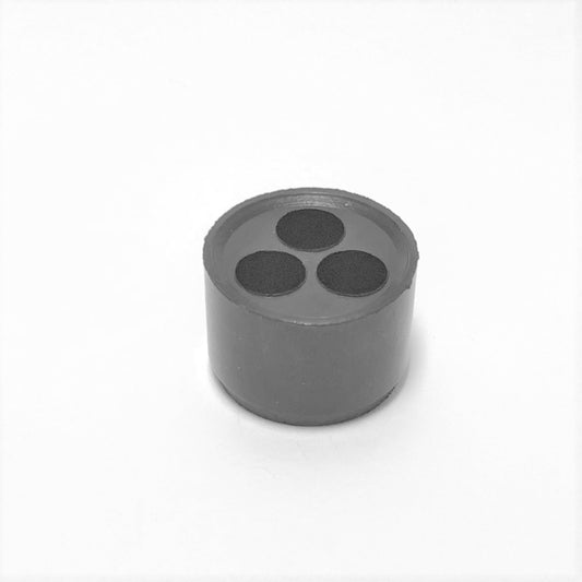 Insert for M25 Nylon Cable Gland 3 Holes M25-H3 - 1 Pack of 10 pcs