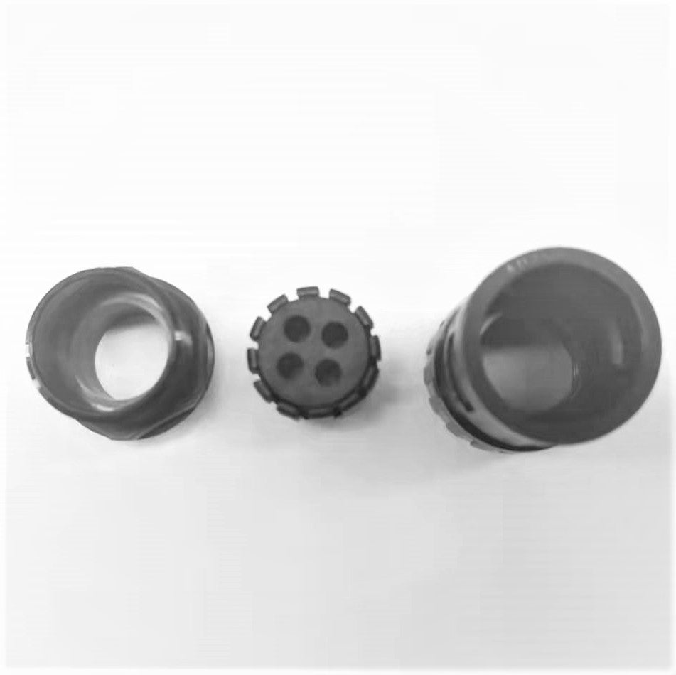 Cobalt M25 Nylon Solar Corrugated Nylon Gland With 4 Hole - 5mm CHG25-H4-05 - Single Unit