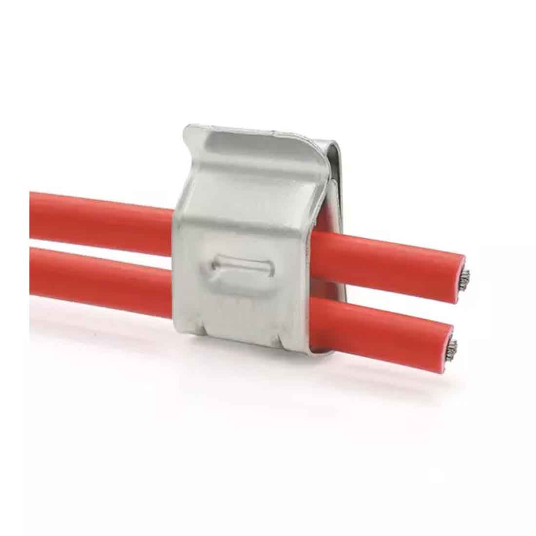 Stainless Steel Solar Panel Cable Clips 2 cables - 100pcs