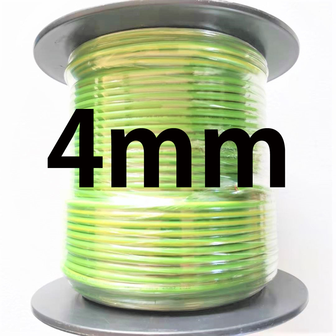 Solar DC Earth Cable 4mm 100m Roll