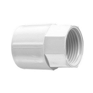 25mm Conduit Adaptor Plain to Female Screw - Pack of 50
