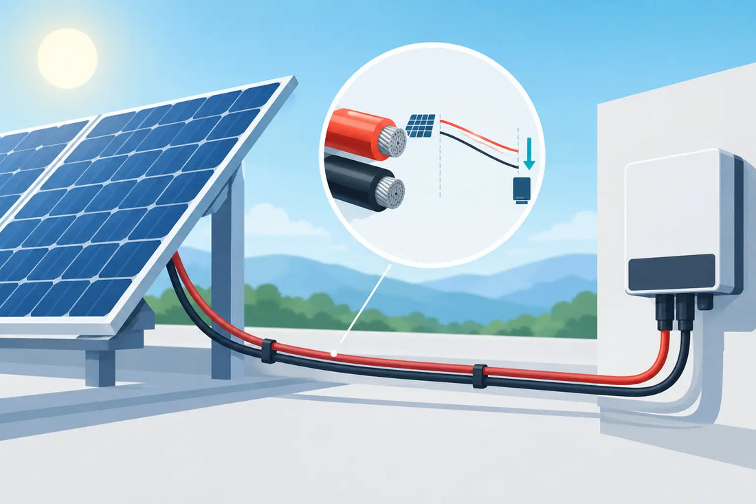 Voltage Drop Calculation for Solar DC Cables