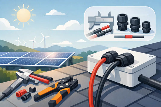 Solar Cable Gland Sizing for PV Installers