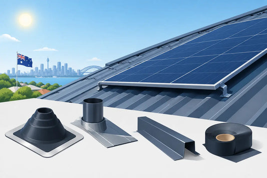 Best Solar Roof Flashing Products for AU Crews