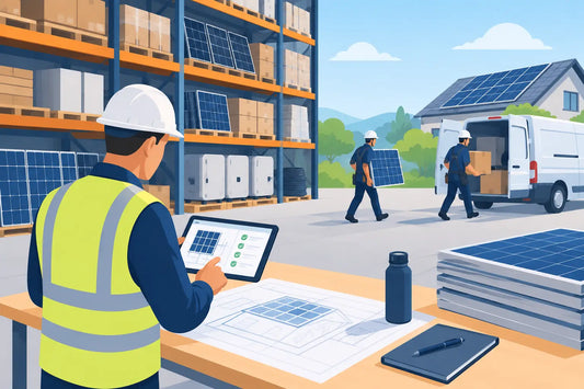 Solar Warehouse Stock Planning for Installer Crews