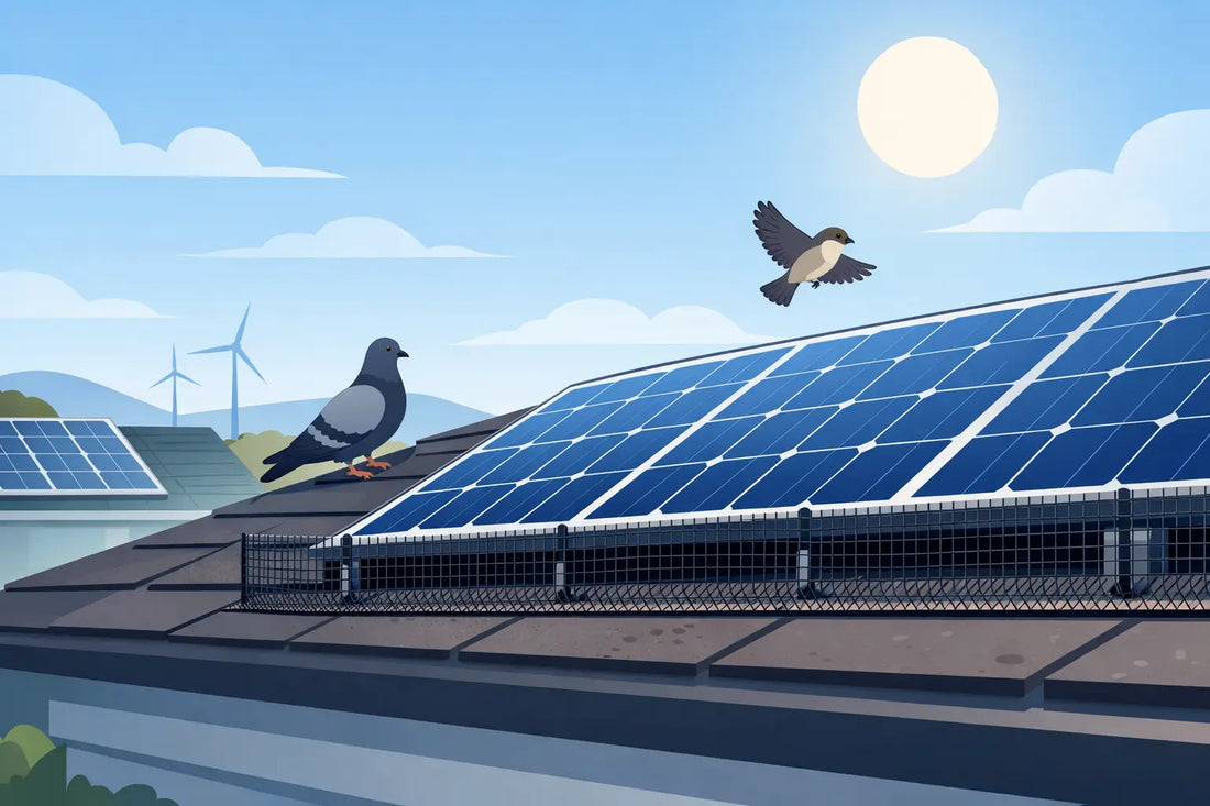 Solar Panel Bird Mesh for Dependable PV Protection
