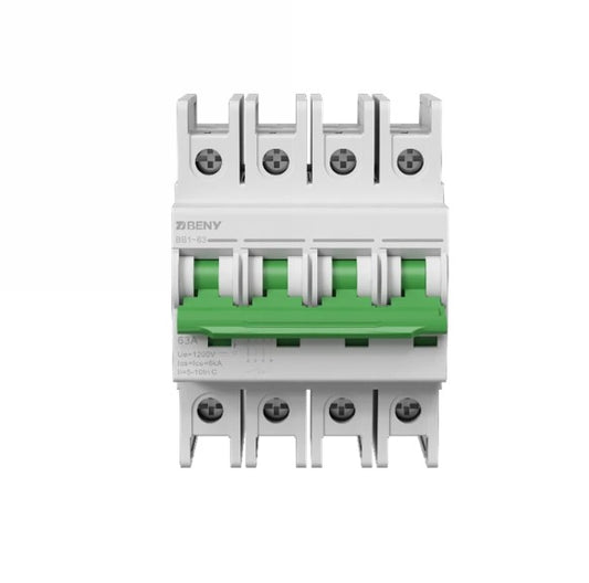 ZJ Beny DC Circuit Breaker BB1-63 1200V 4P 20A