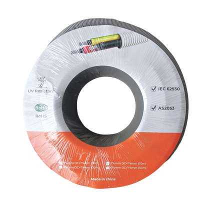 Pre-wired Conduit 4 x 4mm +Earth IEC62930 - Single Roll 30m