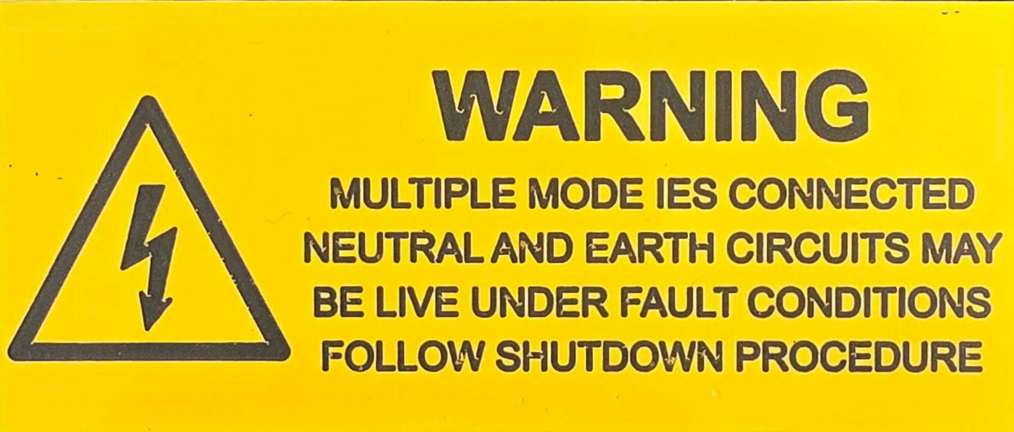 Multiple Modes IES Connected Label Battery Extra1-ESS