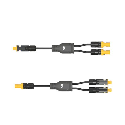 Branch Connector with Genuine MC4 - One Pair